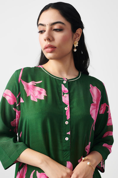 Jashn Green Kurta Set of 2