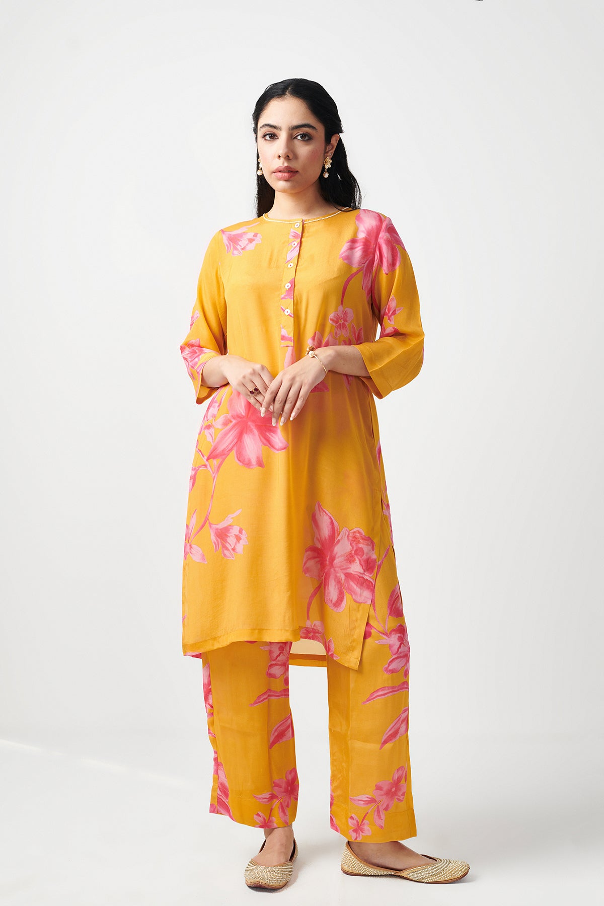 Jashn Yellow Kurta Set of 2